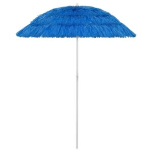 Strandparasol 180 cm blauw