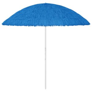 Strandparasol 300 cm blauw