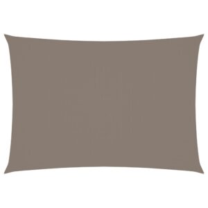 Zonnescherm rechthoekig 3x5 m oxford stof taupe