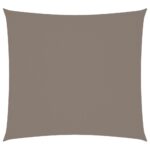 Zonnescherm vierkant 3x3 m oxford stof taupe